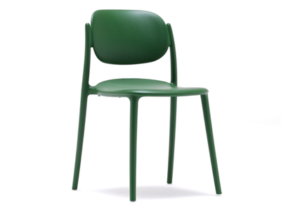 GREEN - BOY - Stackable polypropylene chair _ Fasem