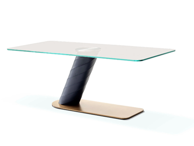 ROLLING - Rectangular crystal writing desk _ Fasem
