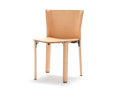 S92 - Tanned leather chair _ Fasem