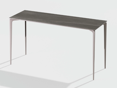 ALLSIZE - Rectangular aluminium high table _ FAST