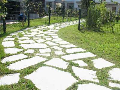 RUSTICO - Cement outdoor floor tiles with stone effect _ FAVARO1