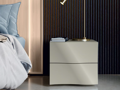 ANTIBES - Bedside table with drawers _ Febal Casa