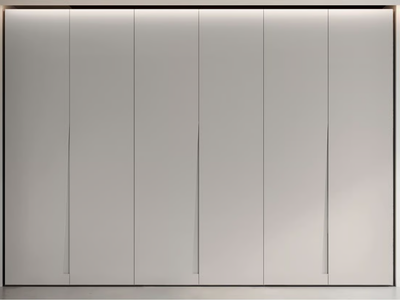 ELITE - Built-in melamine-faced chipboard wardrobe _ Febal Casa