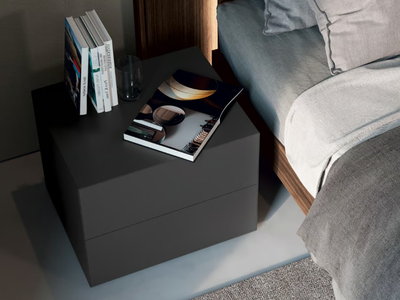 GALA - Bedside table with drawers _ Febal Casa