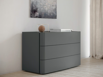 MARLENE - Chest of drawers with integrated handles _ Febal Casa