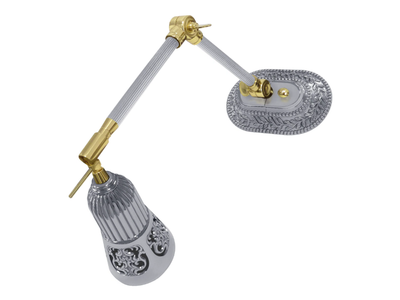 CAPRI - Adjustable brass wall lamp _ FEDE