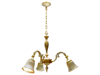 MILAZZO I - Brass pendant lamp _ FEDE