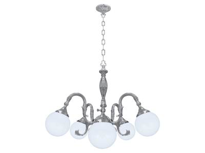MILAZZO IV - Brass pendant lamp _ FEDE