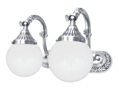 SAN MARINO I - Brass wall lamp _ FEDE