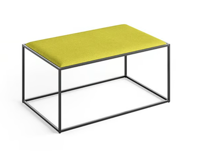 NEMESI - Rectangular metal pouf _ Felis