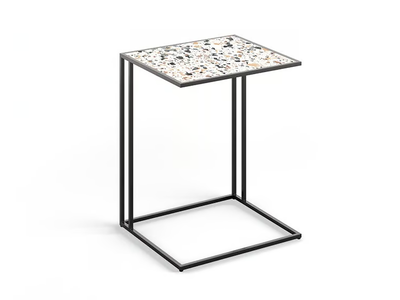 NEMESI - Square metal side table _ Felis