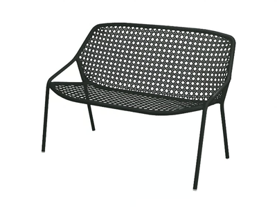 CROISETTE - Aluminium garden bench with back _ Fermob