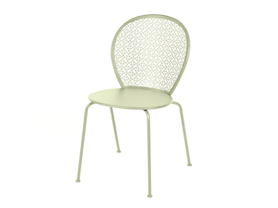 LORETTE - Stackable steel garden chair _ Fermob