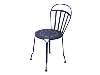 LOUVRE - Stackable steel garden chair _ Fermob