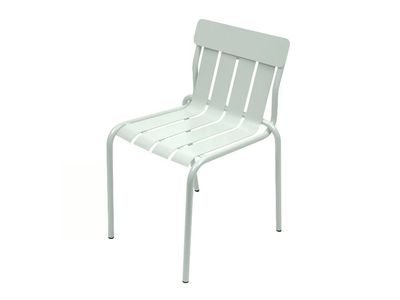 STRIPE - Stackable aluminium garden chair _ Fermob
