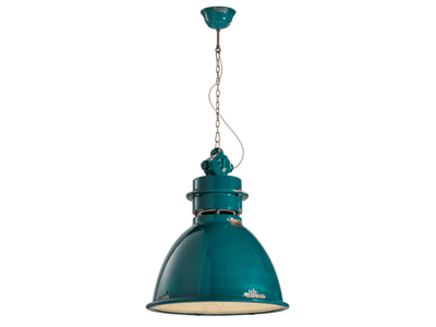 INDUSTRIAL - Rustic style ceramic pendant lamp _ FERROLUCE