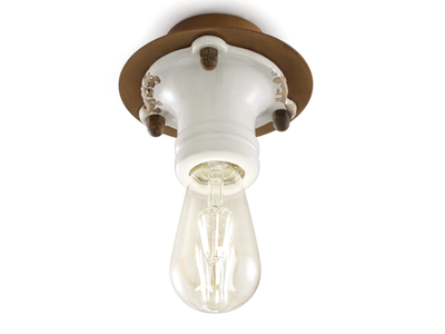 PIPES - Ceramic ceiling lamp _ FERROLUCE