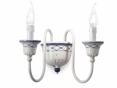 SANREMO - Ceramic wall light with fixed arm _ FERROLUCE