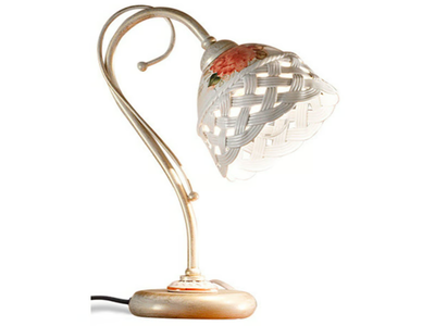 VERONA - Ceramic bedside lamp with fixed arm _ FERROLUCE