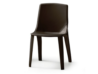 CALLAS - Tanned leather chair _ Fiam Italia