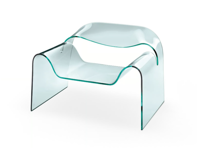GHOST - Glass armchair _ Fiam Italia