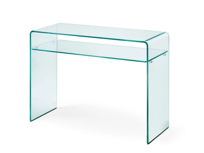 RIALTO - Rectangular glass console table _ Fiam Italia