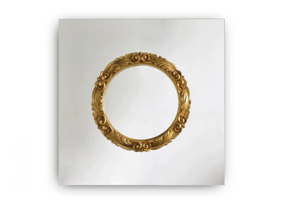 RITRATTO - Square framed mirror _ Fiam Italia