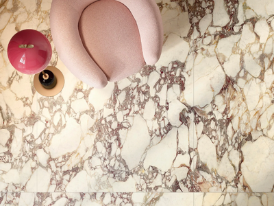 BRECCIA MIRABILE - Porcelain stoneware wall/floor tiles with marble effect _ Fiandre Architectural Surfaces