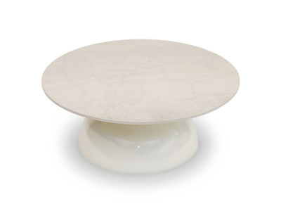 FUNGO MEDIUM - Round ceramic garden side table _ Fischer Möbel