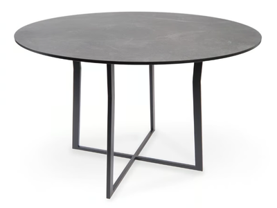 SUITE - Round laminate garden table _ Fischer Möbel