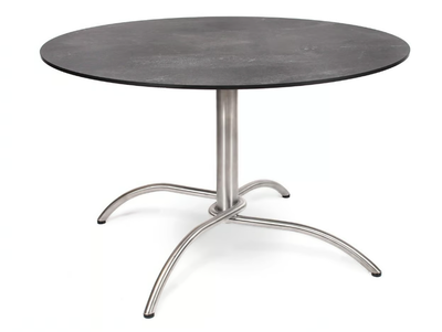 TAKU - Stainless steel and fm-ceramtop garden table _ Fischer Möbel