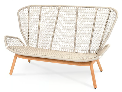 WING LIGHT - 2 seater fabric garden sofa _ Fischer Möbel