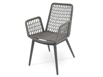 WING LIGHT - Aluminium and fabric garden chair _ Fischer Möbel