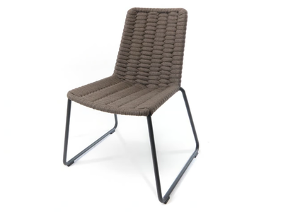 WING - Sled base garden chair _ Fischer Möbel