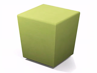 PUFF - Square Eco-leather pouf _ FIT INTERIORS