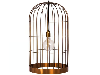 GAIOLA - Metal pendant lamp _ Flam & Luce