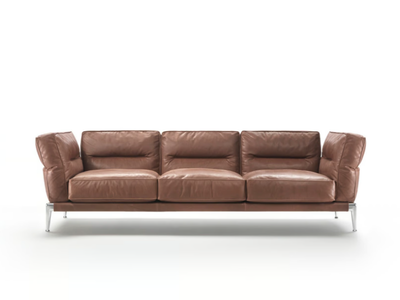 ADDA - Sectional leather sofa _ Flexform