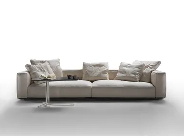 GRANDEMARE - 3 seater fabric sofa with removable cover _ Flexform