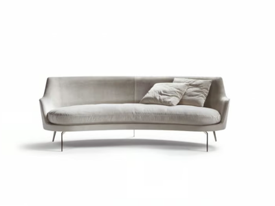 GUSCIO - 3 seater fabric sofa _ Flexform