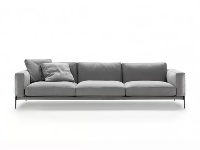 ROMEO COMPACT - 3 seater fabric sofa _ Flexform