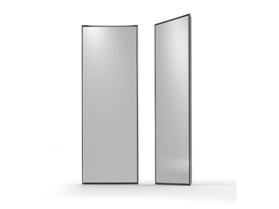 GRANDANGOLO - Rectangular framed wall-mounted steel mirror _ F.lli Orsenigo