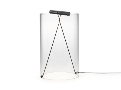 TO-TIE T2 - LED glass and aluminium table lamp _ Flos