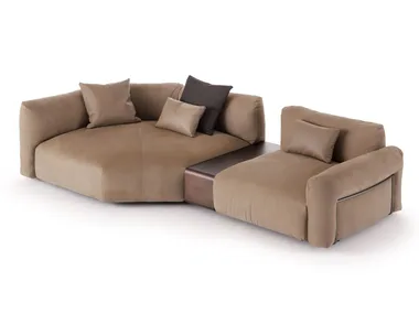 FIOCCO - Sectional sofa with removable cover _ Flou