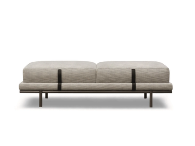 NEW BOND - Upholstered fabric bench _ Flou