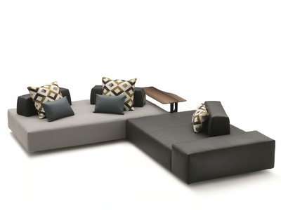 SOFTBENCH - Sectional fabric sofa _ Flou