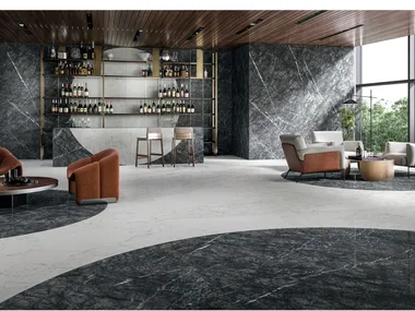 GRIGIO ALPI CARNIA - Porcelain stoneware wall/floor tiles with marble effect _ FMG