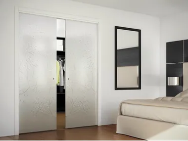 TUTTOVETRO LIGHT - Concealed-in-wall sliding door _ FOA