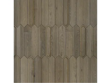 SPECIAL PANEL MATITA INSTALLATION 110 - Inlaid 3 layers wooden parquet _ FOGLIE D'ORO
