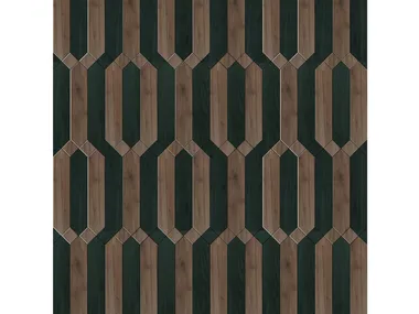 SPECIAL PANEL MATITA INSTALLATION 200 - Inlaid 3 layers wooden parquet _ FOGLIE D'ORO