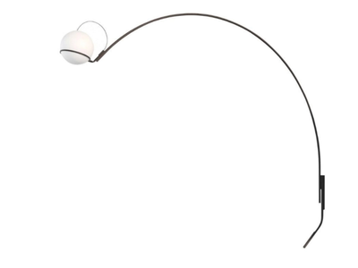 ALICANTO - LED blown glass and metal wall lamp _ FontanaArte